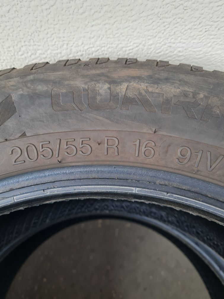 Всесезонни гуми 2 броя VREDESTEIN Quatrac 205 55 R16 дот 4722