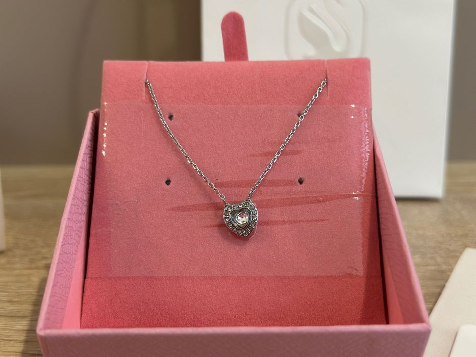 Colier Swarovski Ariana Grande angelic tennis inima