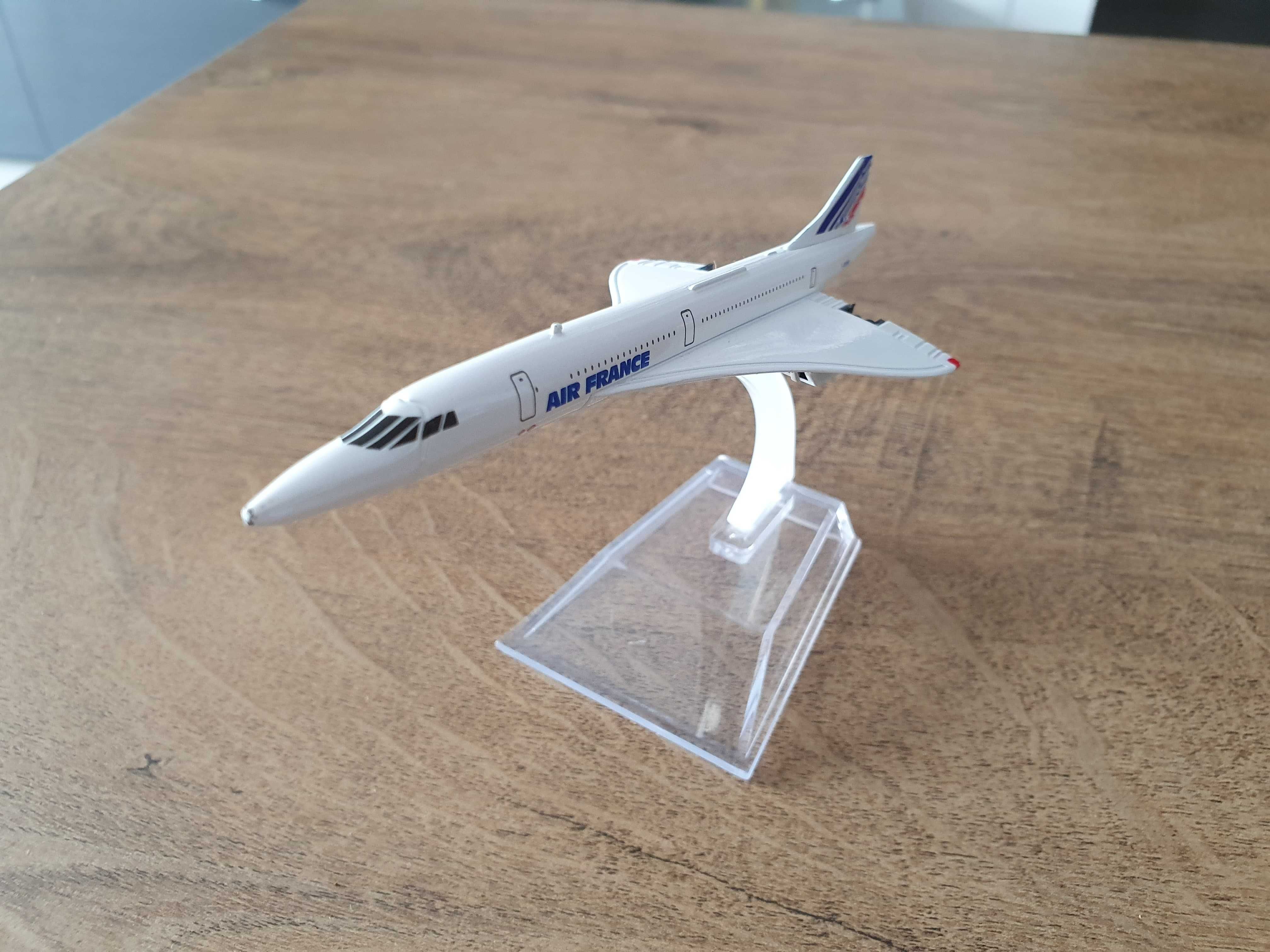 Macheta metalica de avion Air France Concorde | Decoratie