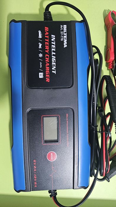 Încărcător inteligent BILTEMA 6v2Ah-12v