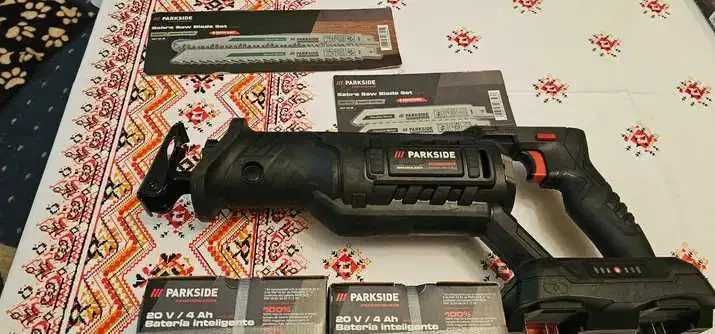 Fierastrau sabie fara fir PARKSIDE PERFORMANCE 40 V PPSSA 40-Li A1