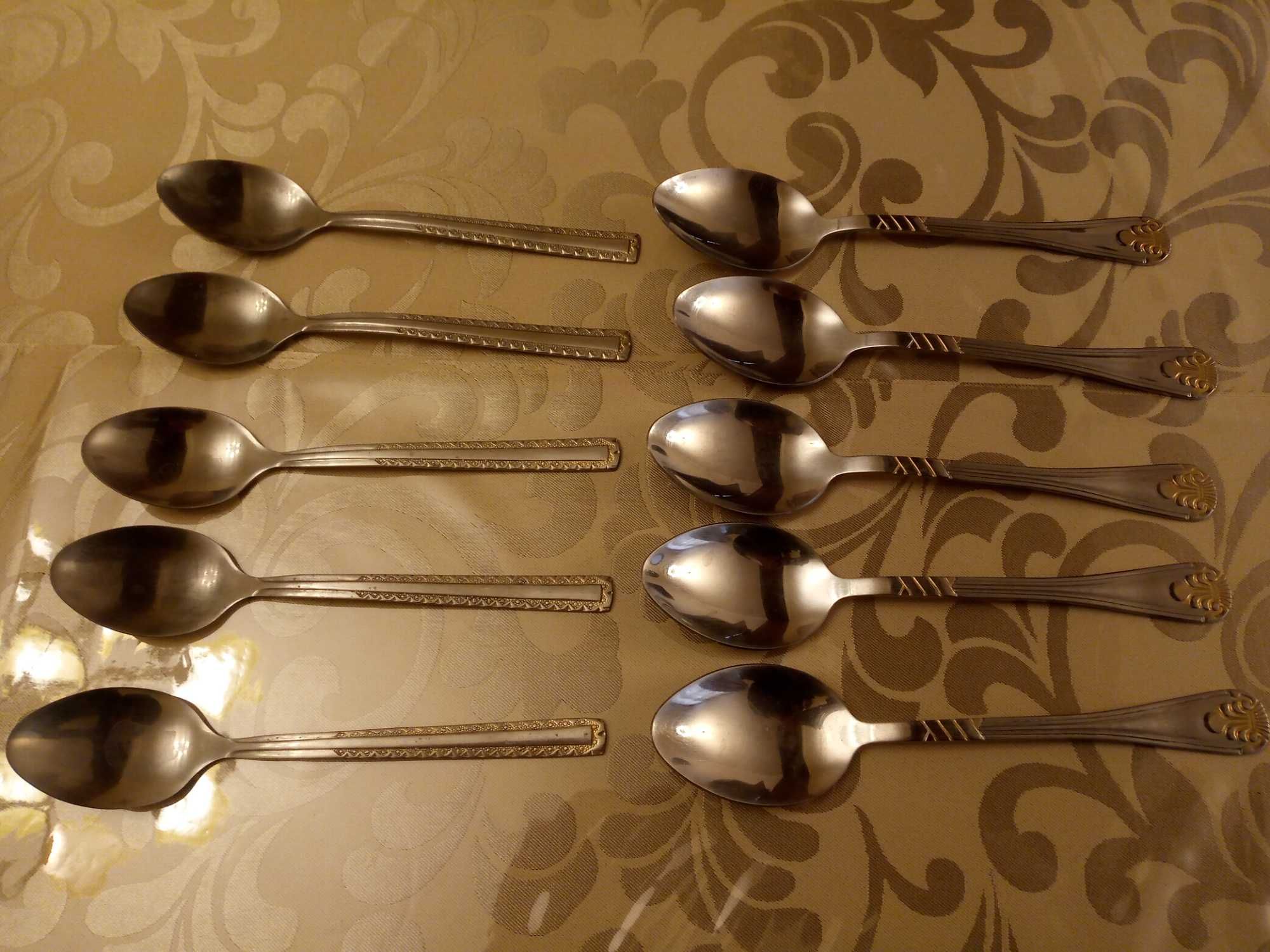 Столовые ложки BergHoff  5шт и Solingen 5шт(Германия).Цена 80т за все