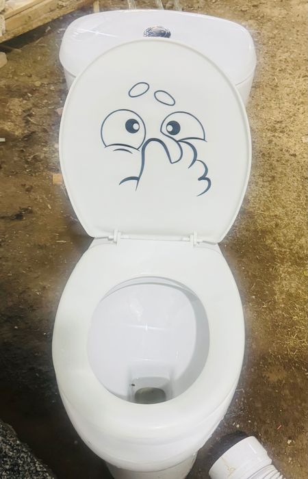 Унитаз в хорошм состоянии!