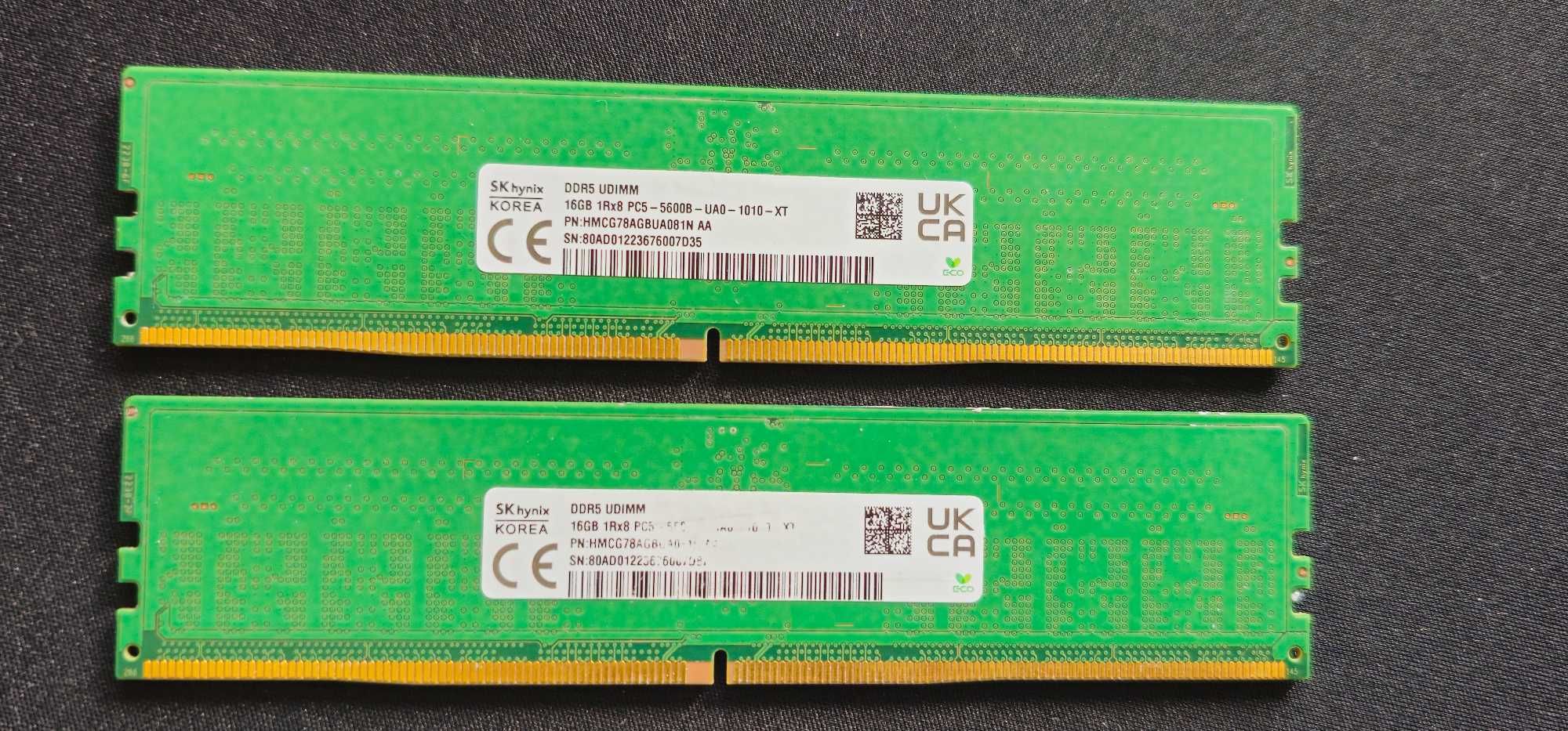 SK Hynix 32GB DDR5 [A-die] HMCG78AGBUA081N AA