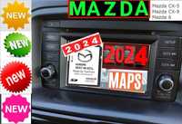 2024 Мазда навигационна карта TomTom NB1 Mazda 6 CX5 CX9 SDcard ъпдейт