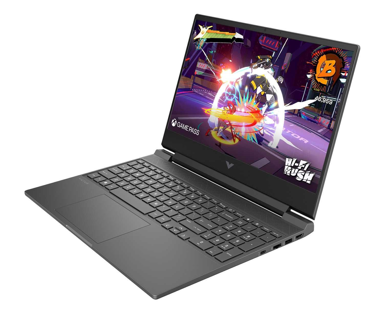 & Ноутбук HP VICTUS 15 15.6 FHD/R7 8845HS/DDR5 8GB/512GB/RTX4060/8GB