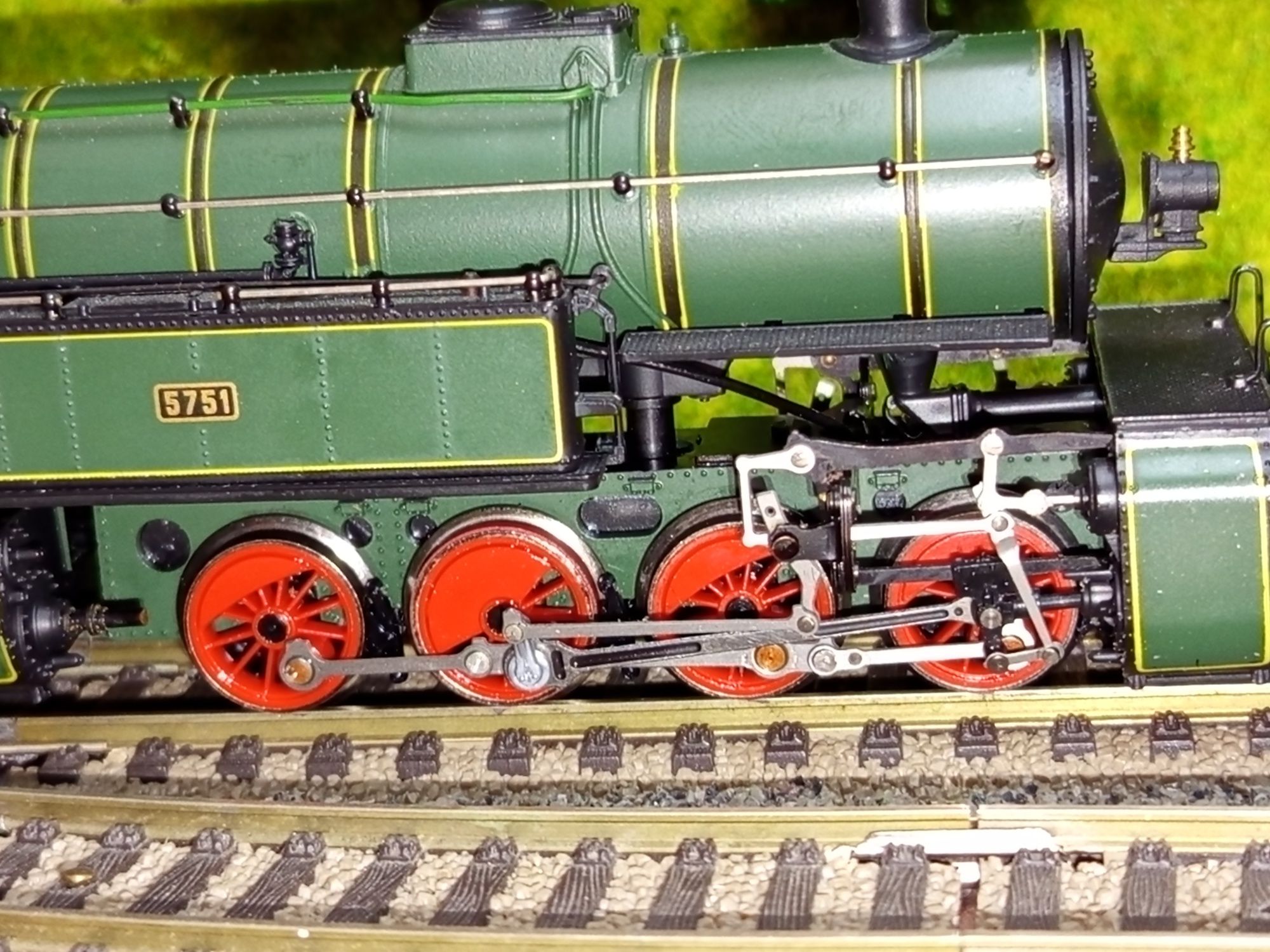 Locomotiva cu aburi HO BR 96 Mallet Rivarossi trenulețe diorama