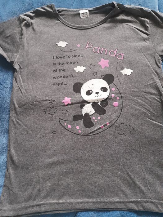 Дамска пижама с къс ръкав