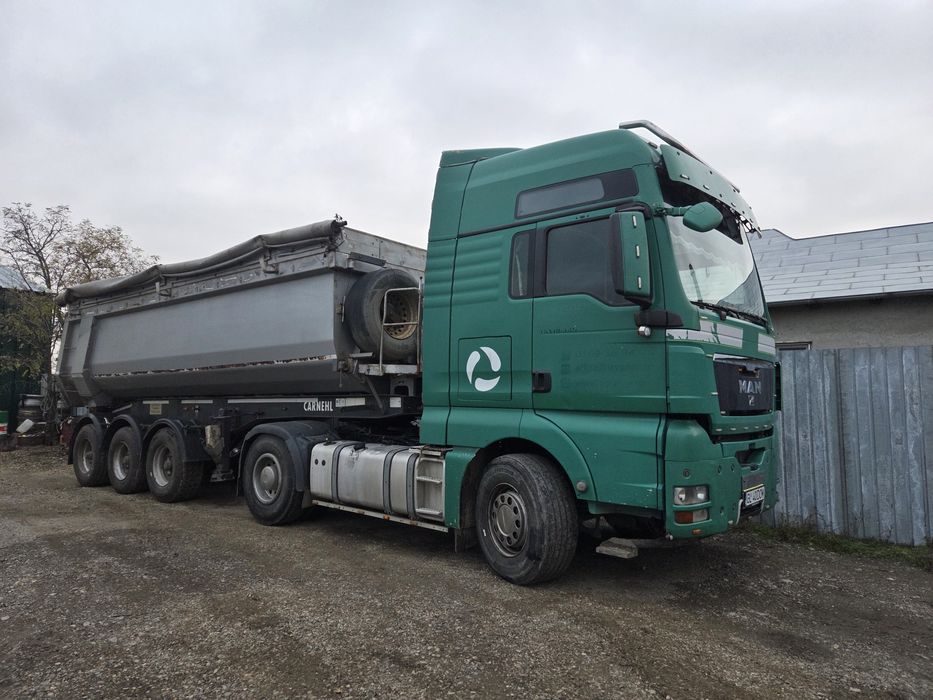 Man tgx +semiremorca basculabila