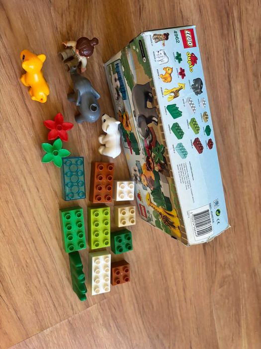 Лего Дупло Зоологическа градина и Полицай с мотор+Пъзел с "умна" дъска