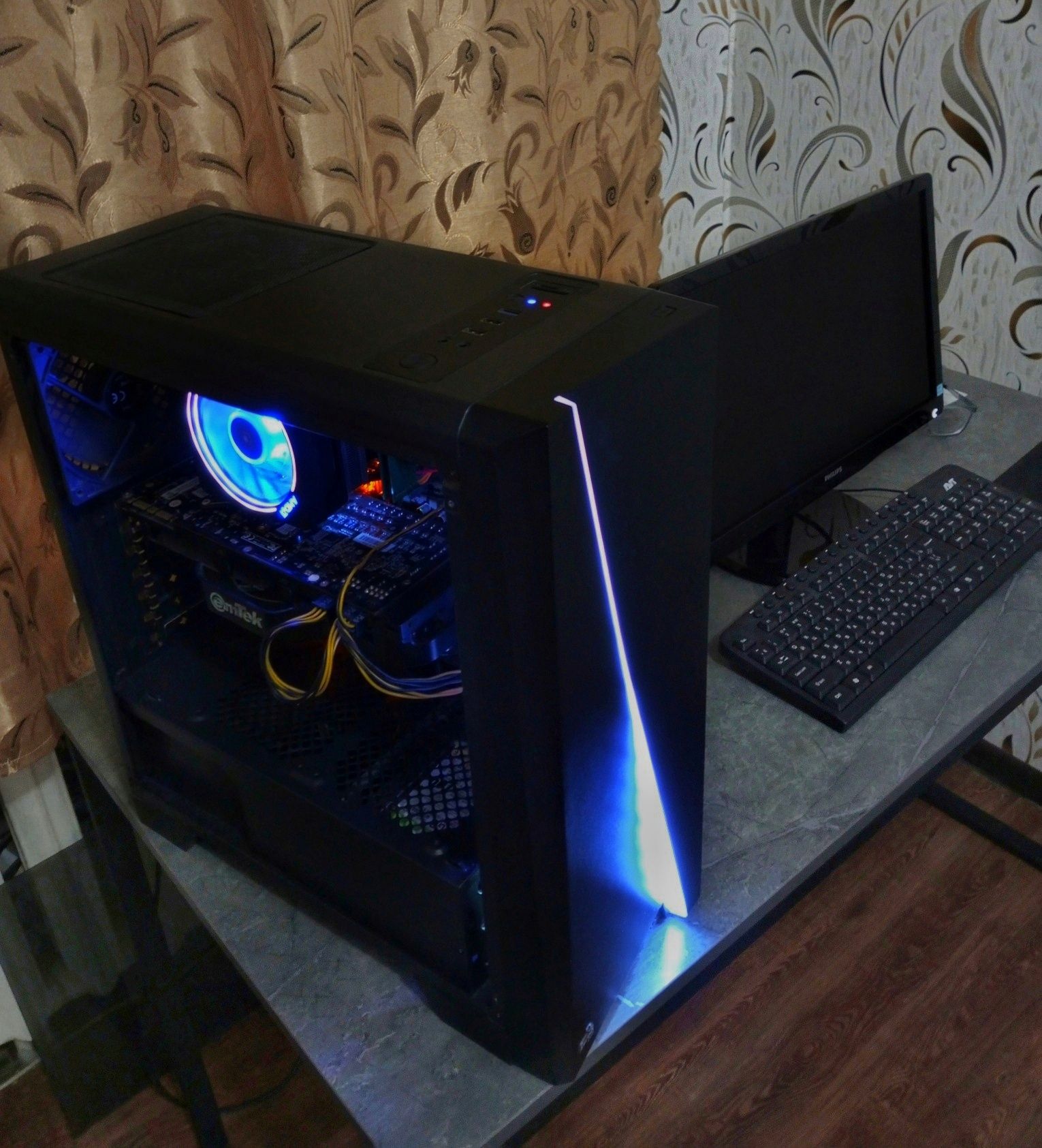Срочно мощный RYZEN 5 - AM4 игровой комплект. Wi-Fi adapter/ASUS