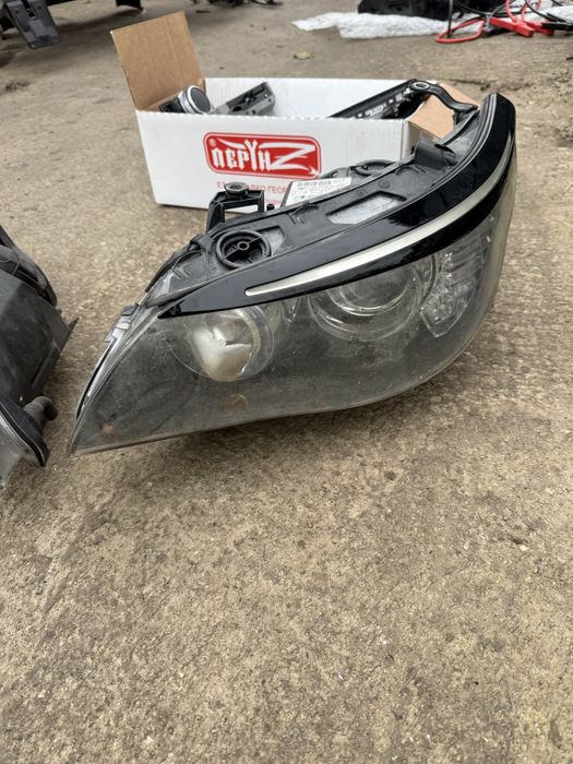 Фейс фарове БМВ Е60 завиващи (Farove bmw e60 feis)