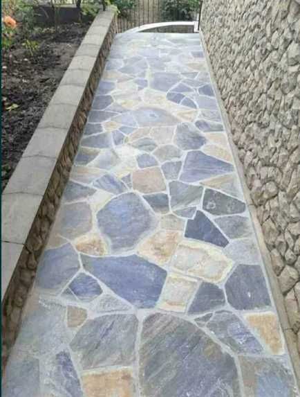 Piatra Naturală de Munte Ideală pentru Garduri, Scări și Pereți