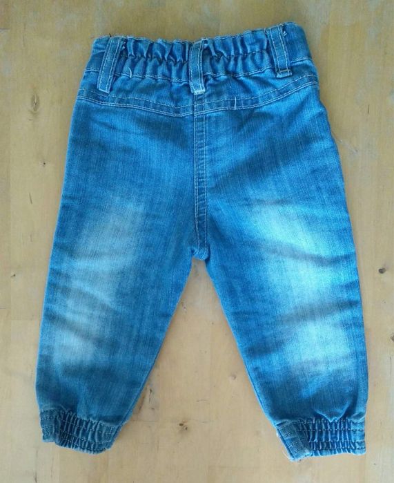 Лот бебешки дънкови дрехи за момиче, 2-3 месеца