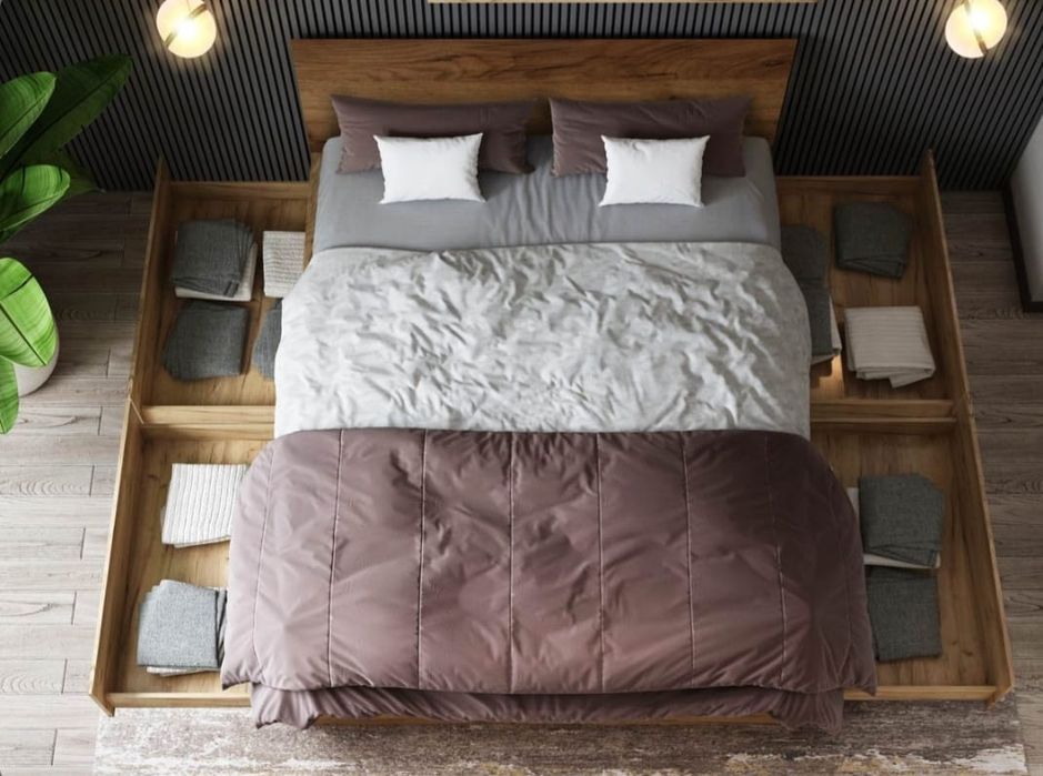 Vând pat Timea cu 4 sertare de depozitare