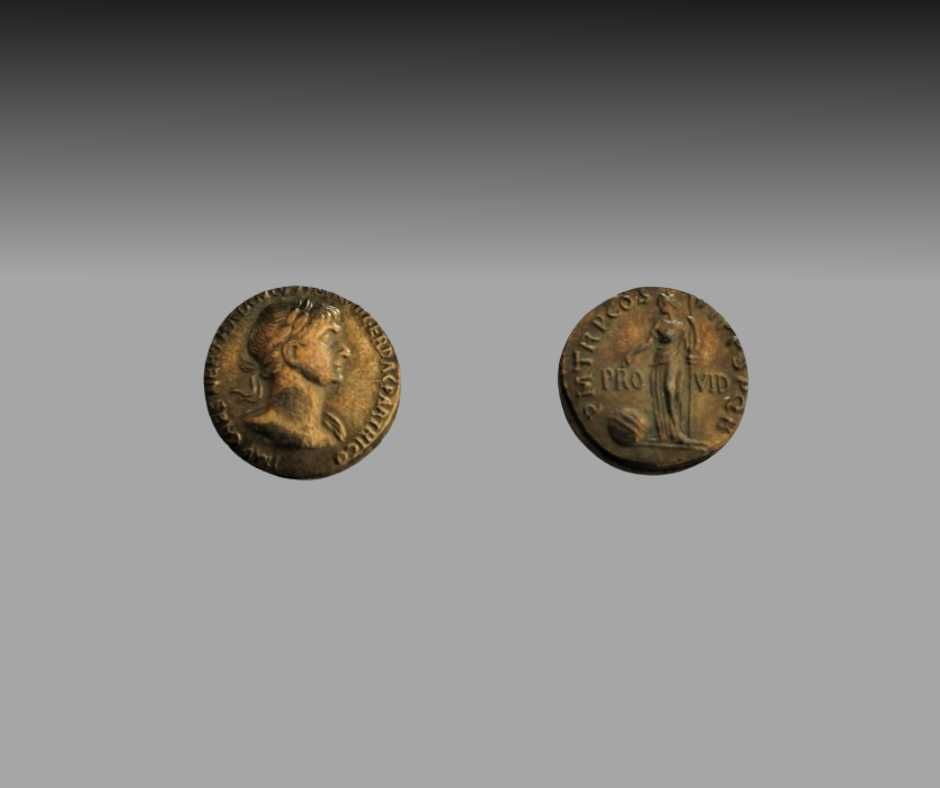 Реплика на денариус на Траян, TrajanDenarii, SilverDenarii