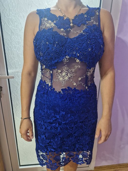 Rochie de seara dantela , mărimea 40