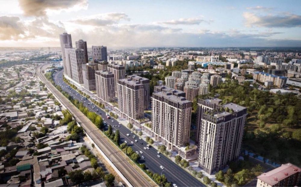 3-х комнатная кварттра в ЖК Newport , 87m2.