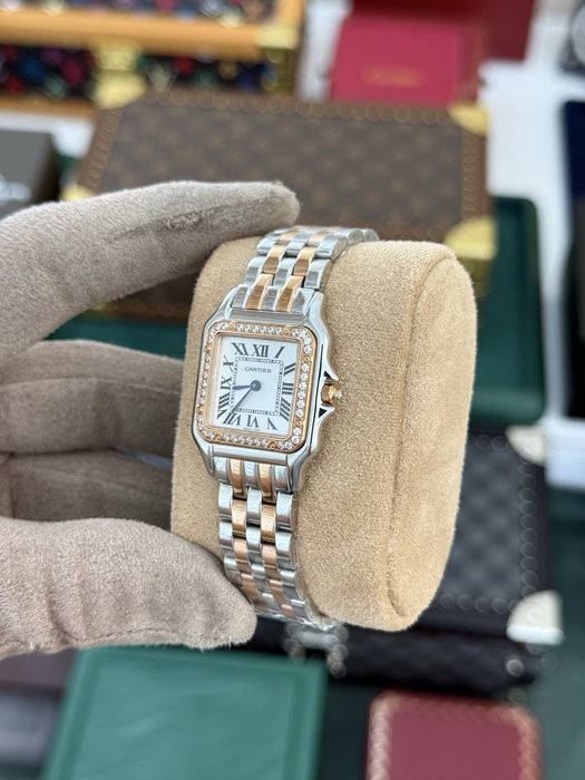Cartier Panthere 27mm Two Tone Rose