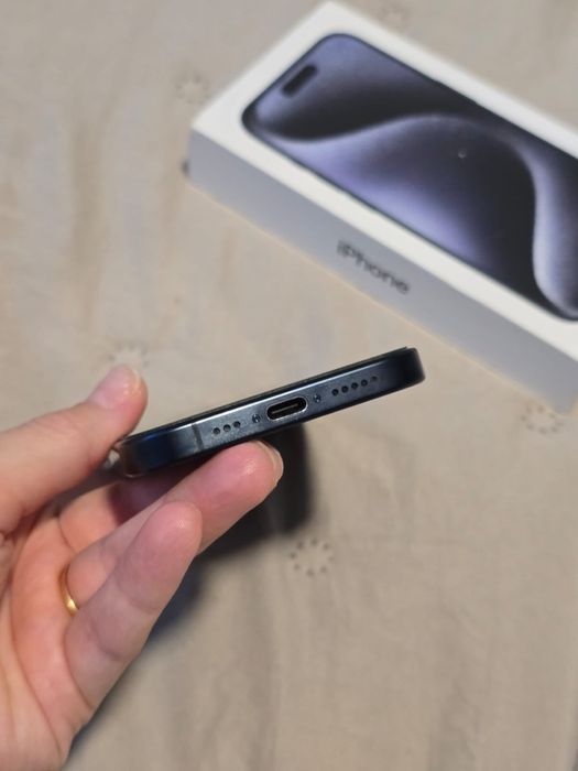 Telefon APPLE iPhone 15 Pro 5G, 128GB, Blue Titanium