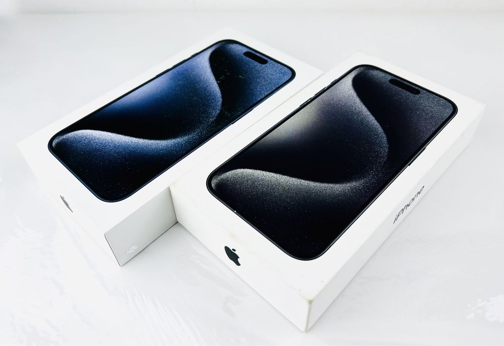НОВ! iPhone 15 Pro Max 512GB Black / Blue Titanium Гаранция!