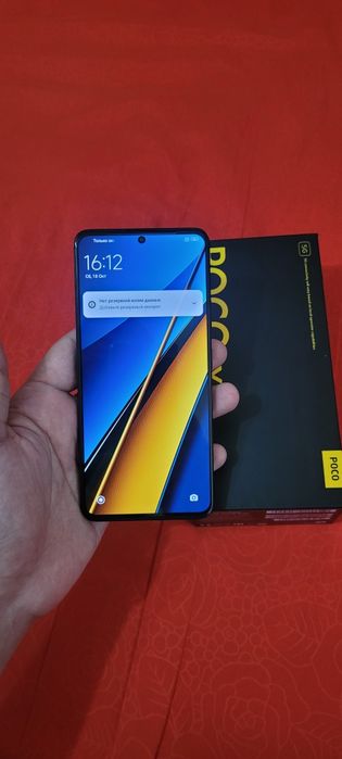Xiaomi Poco X6 5G 16/256GB Black 2025 Igravoy Original Karobka yaxshi