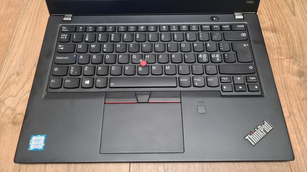 Lenovo Thinkpad T480s i5 8250u, 8 GB RAM, ssd 256 GB