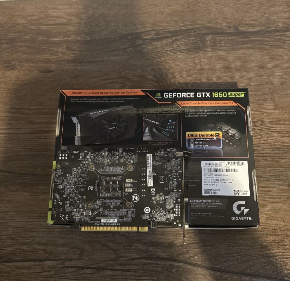 Gigabyte gtx 1650 super