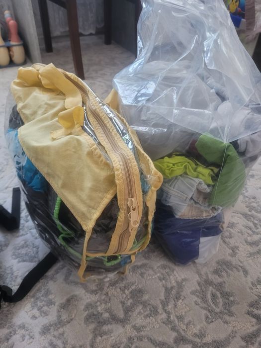 Отдам пакет вещей на мальчика (4-5лет)