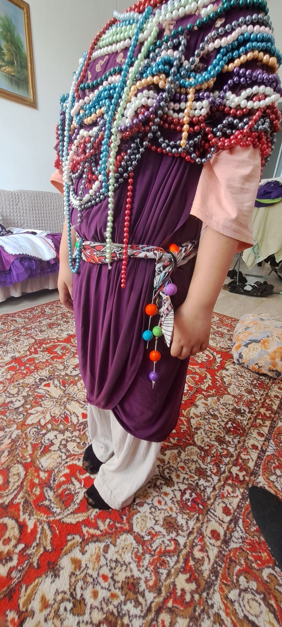 Казахские и цыганские национальное платье.