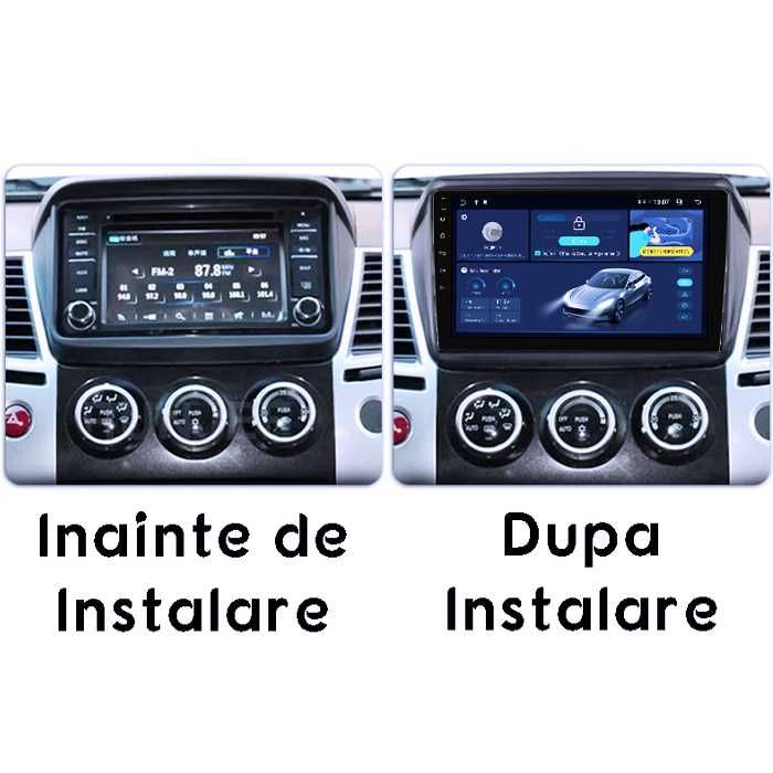 Navigatie Mitsubishi L200 2008-2016, Android 14, 4GB RAM/64GB ROM