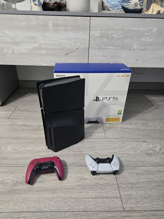 Ps5 slim disk  1tb+2manete( garantie)