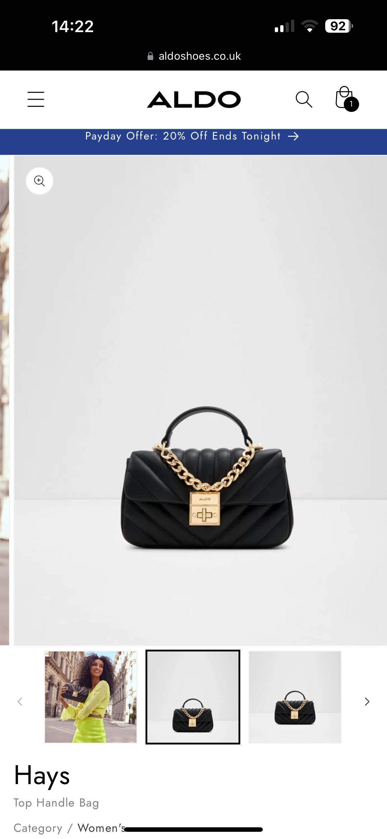 Стильная сумочка от Aldo