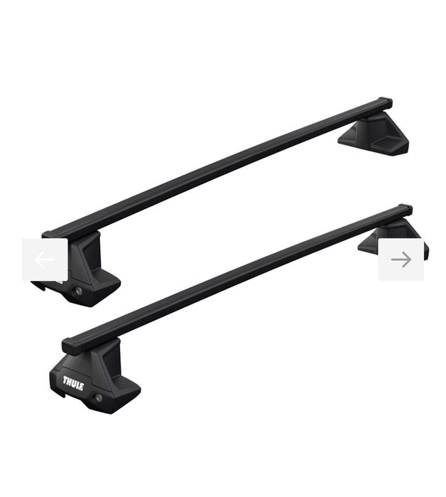 Kit Thule bare transversale Audi A4 B8 sedan