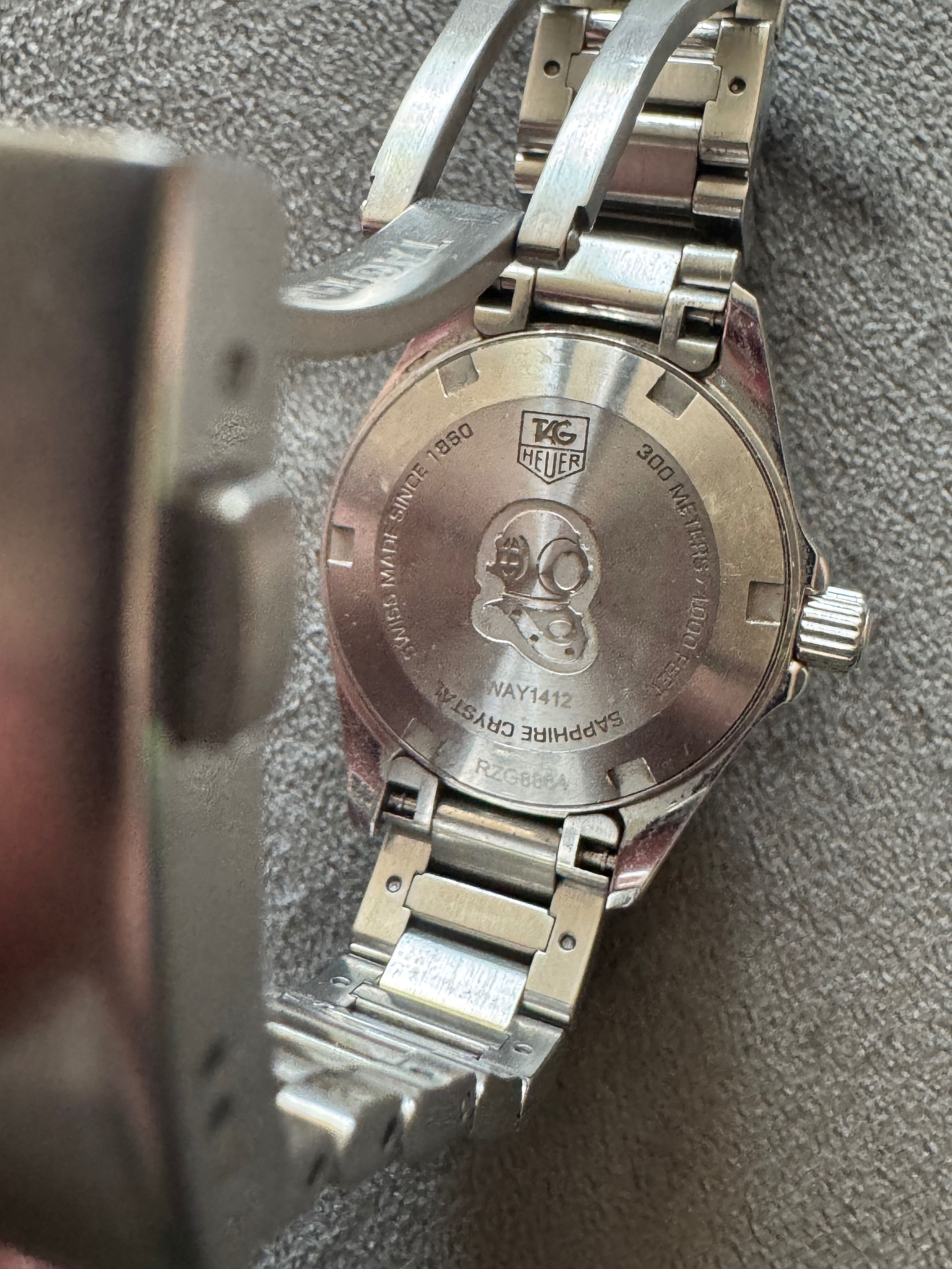 TAG Heuer Aquaracer 32mm White Mother Of Pearl