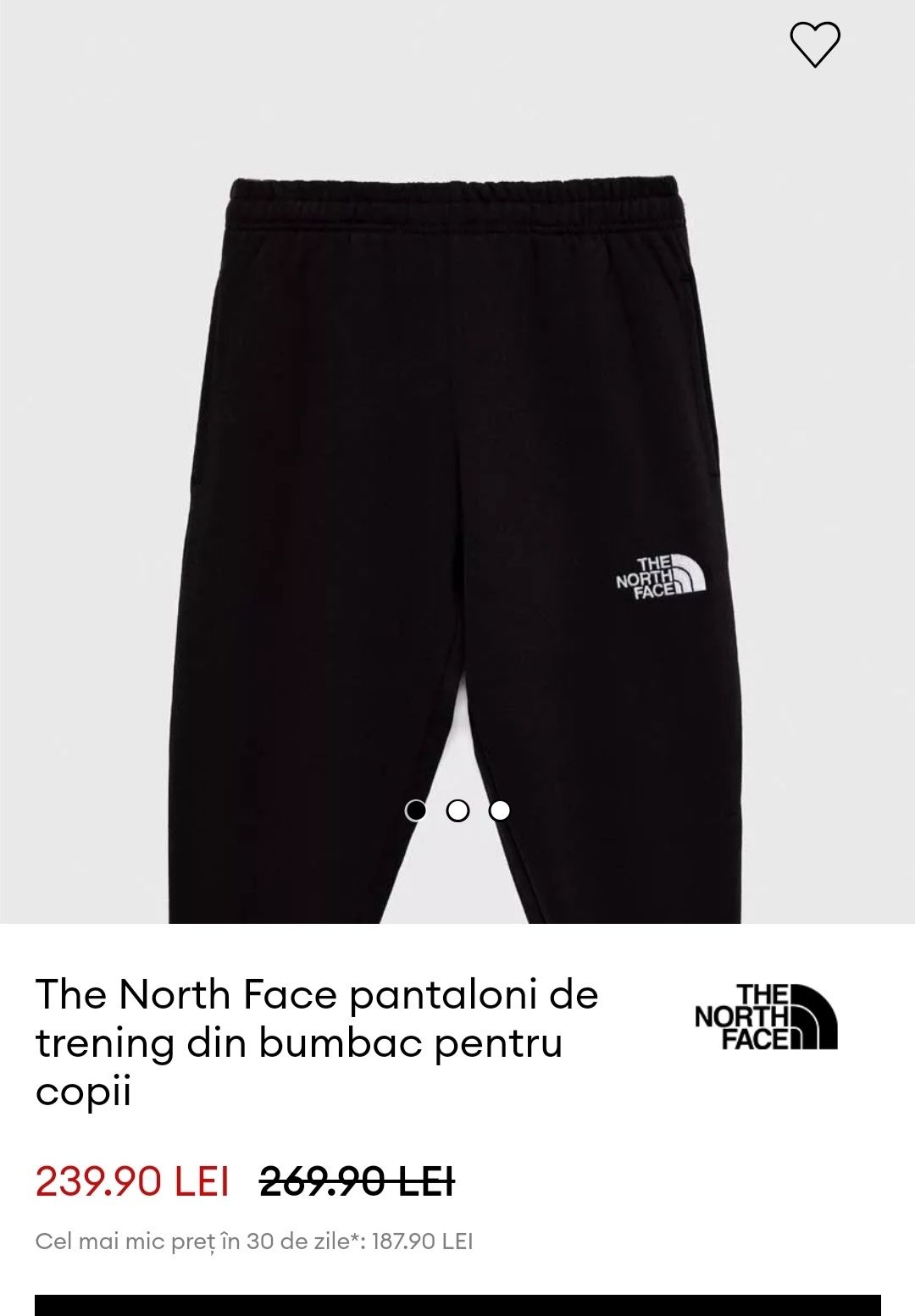 Trening nou bumbac gros The North Face 86