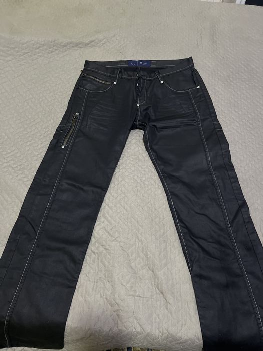 Pantaloni de piele ARMANI