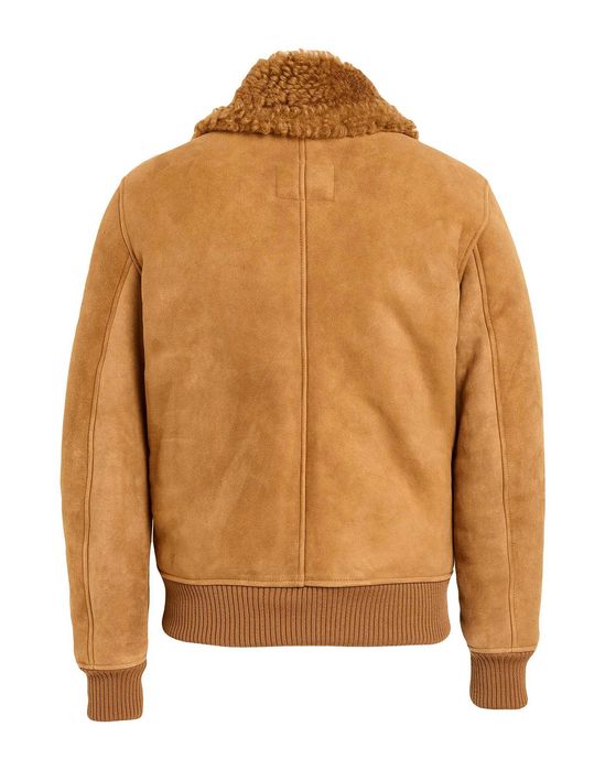 Sandro, Jachetă de piele de oaie, Camel, L