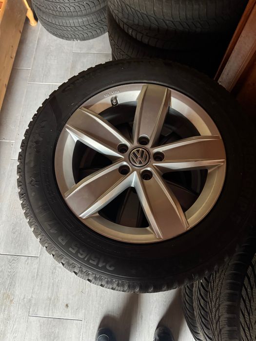 Jante vw tiguan model 2020 cu cauciucuri de iarna