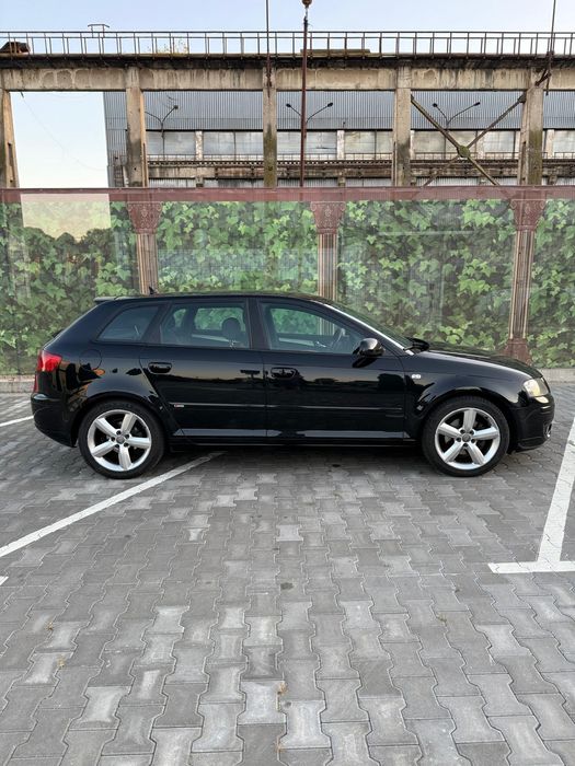 Audi A3 Automat 2.0 140 cp 2008 *S Line *Navigație *Semipiele *Pilot *