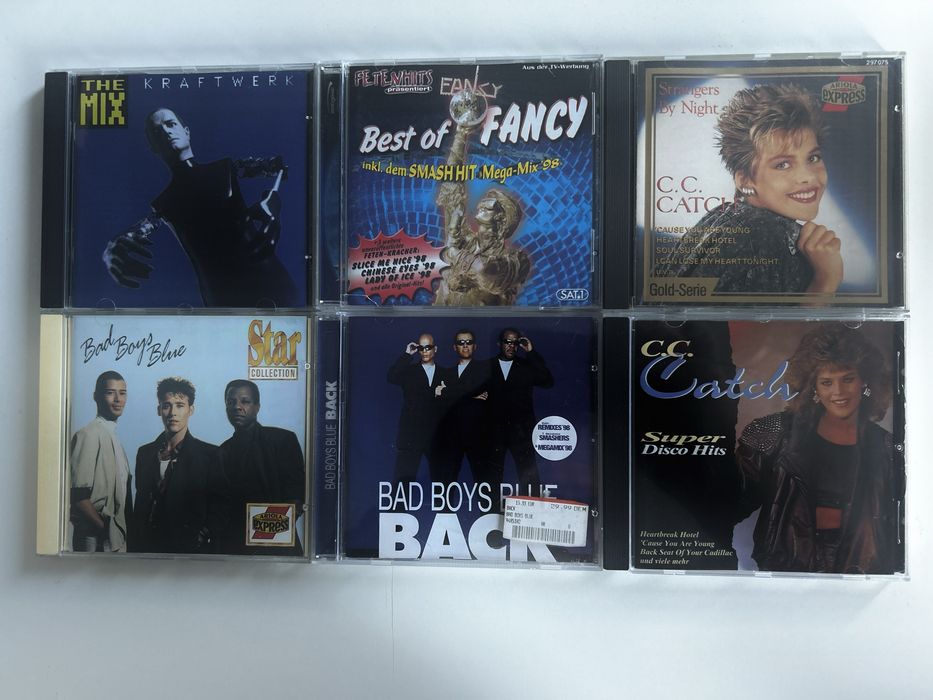 Vand cd-uri audio originale Fancy, Kraftwerk, CC Catch, Bad Boys Blue