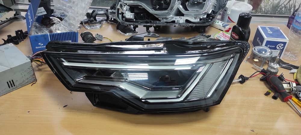 Ляв фар Audi A6 C8 lqv far Ауди а6 ц8 LED