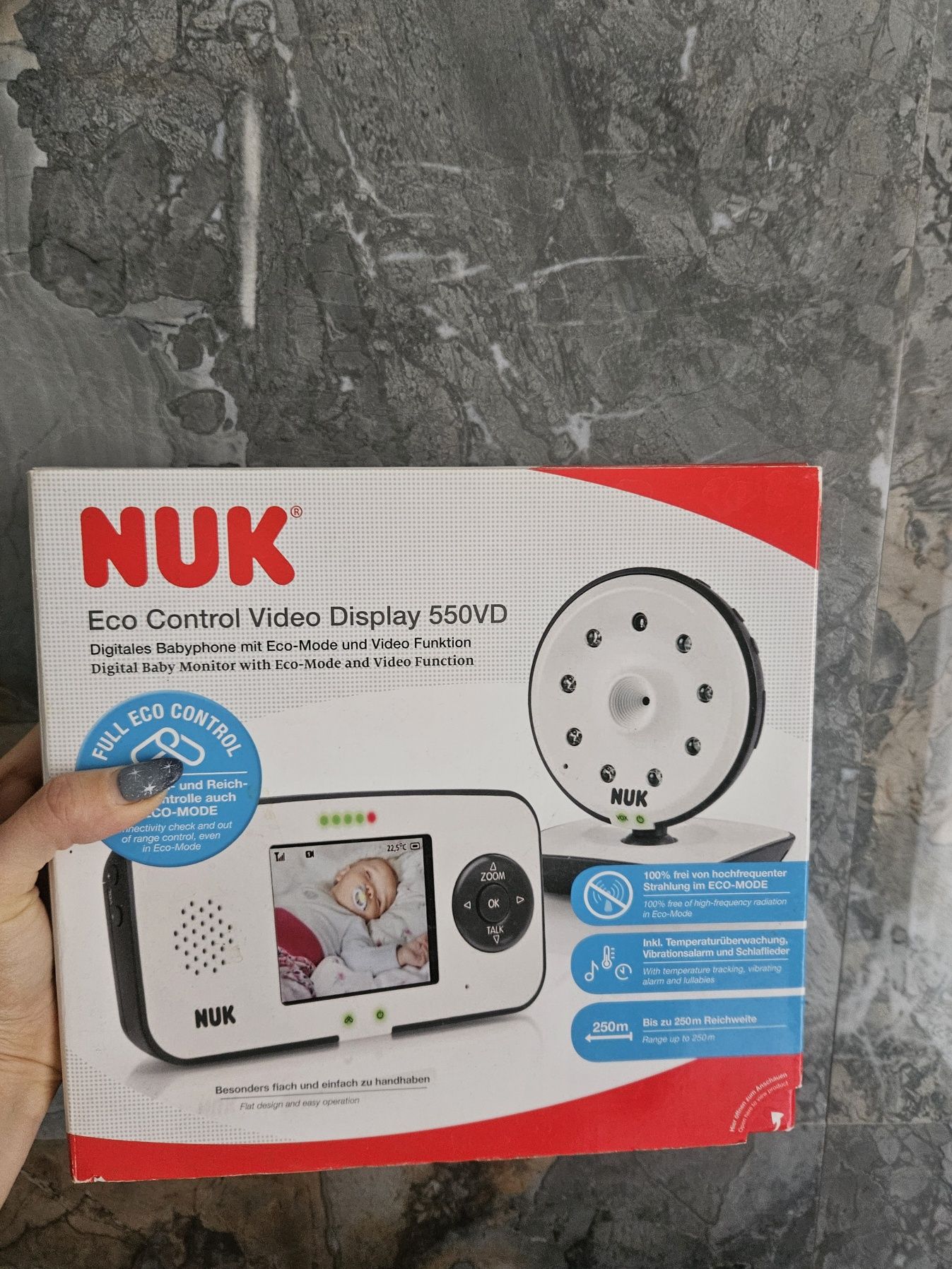 Бебефон Nuk Eco Control Видео 550VD
Бебефон Nuk Eco Control Видео 550V