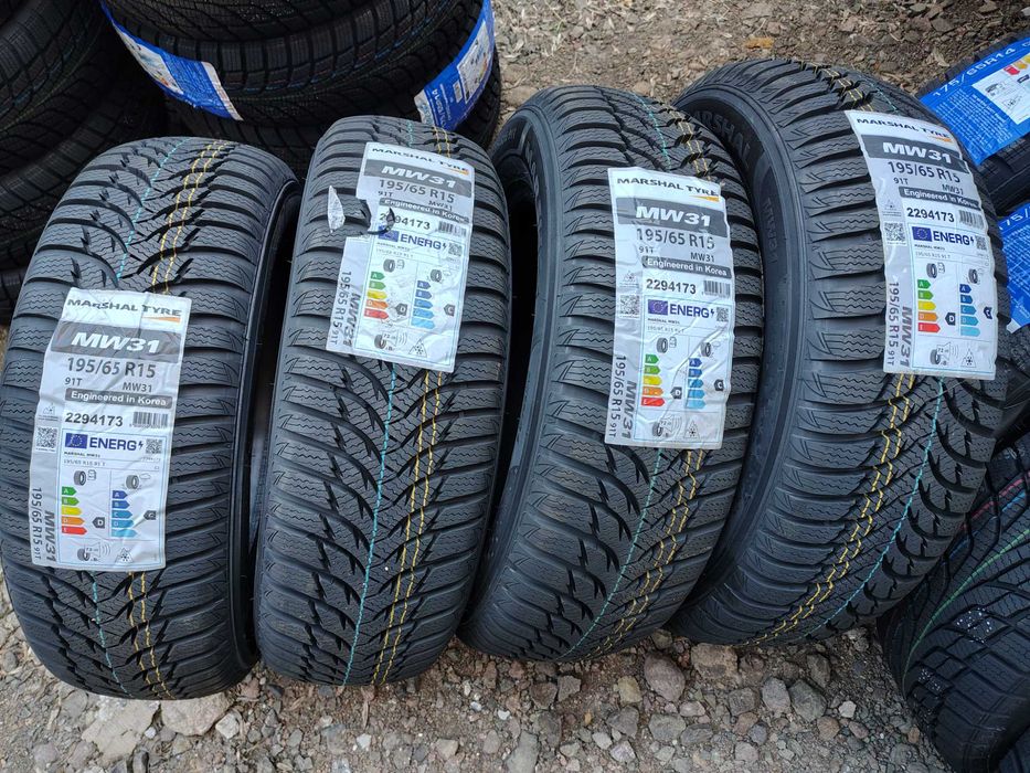 4бр.НОВИ зимни гуми MARSHAL 195 65 15 DOT24 цена за брой