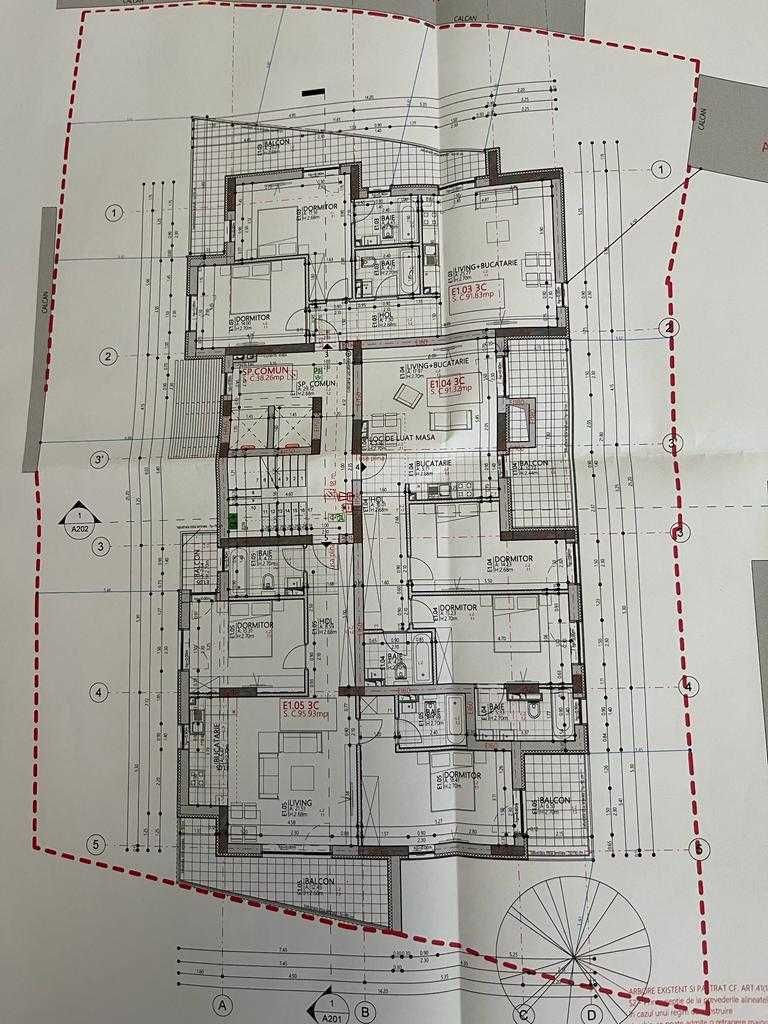 Teren 800mp cu autorizatie de construire S+P+3E+4/5R Stefan cel Mare