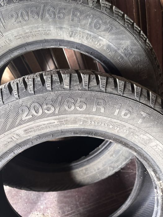 Продам шины зимние б/у в хорошем состоянии 205/65/16