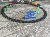 игрушечная железная дорога, поезд
