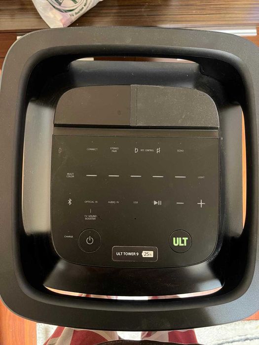 Boxa portabila SONY ULT Tower 9 BAT, Bluetooth, USB, încă în garanție