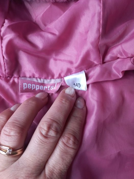 Jachetă roz/mov fete 134-140