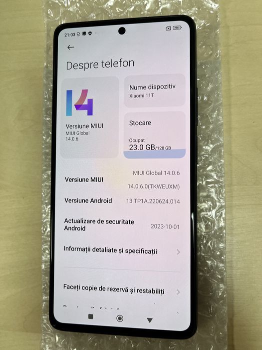 Xiaomi Mi 11T Dual Sim 128GB Gray ID-hdf911